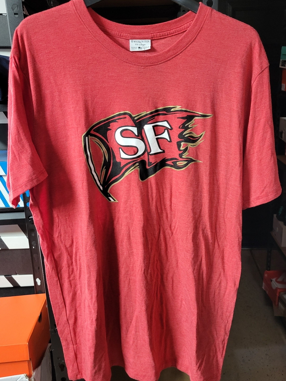 *NEW* NFL San Francisco 49ers Where I'm From T-Shirt UNIQUE Size 2XL